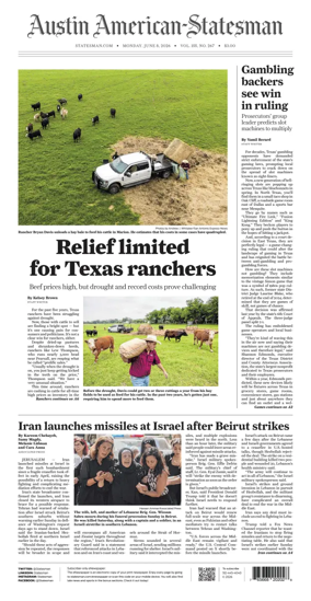 Cover of Austin American-Statesman