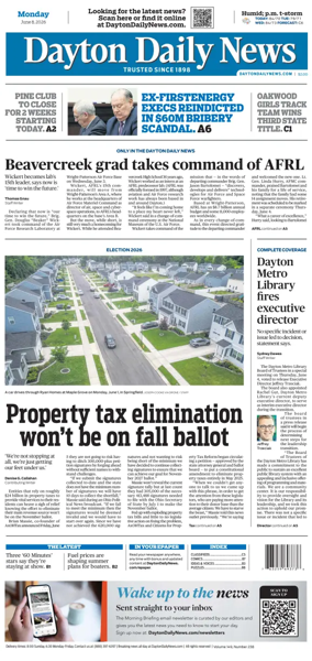 Cover of Dayton Daily News