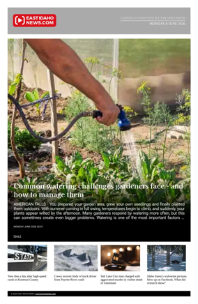 Cover of East Idaho News