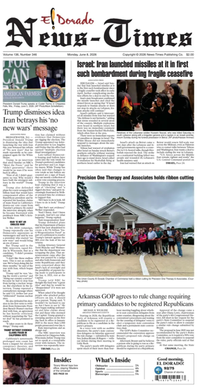 Cover of El Dorado News-Times (VCID - Camden News)