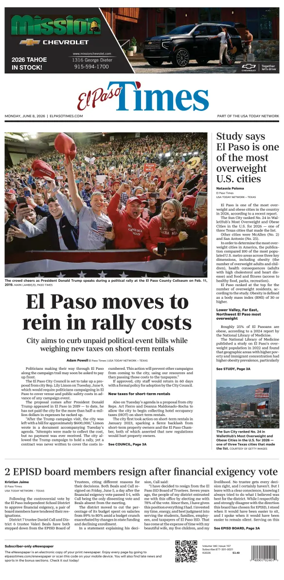 Cover of El Paso Times