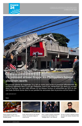 Cover of France 24 FR - Compiled Edition