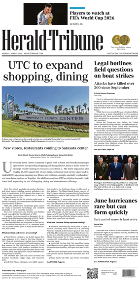 Cover of Herald-Tribune