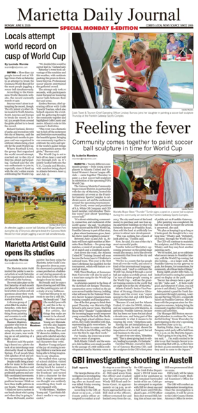 Cover of Marietta Daily Journal