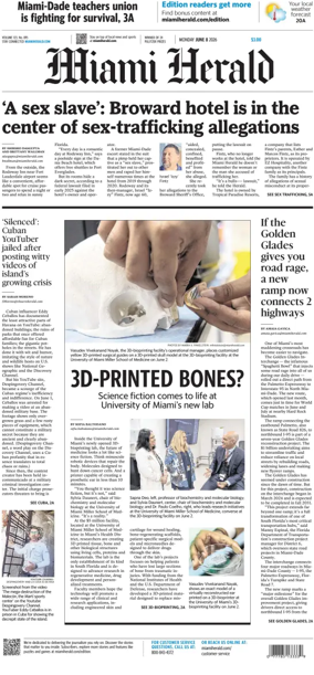 Cover of Miami Herald