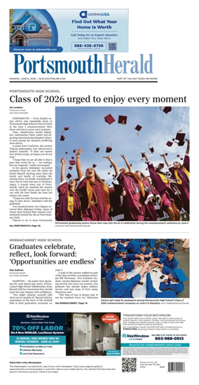 Cover of Portsmouth Herald