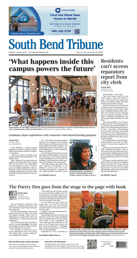 Cover of South Bend Tribune