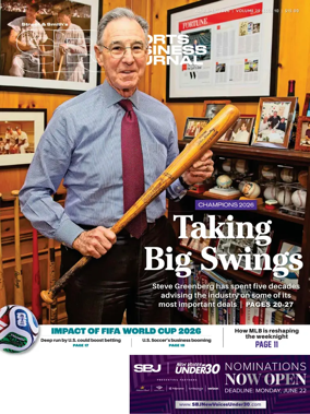 Cover of Sports Business Journal