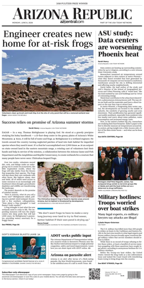 Cover of The Arizona Republic