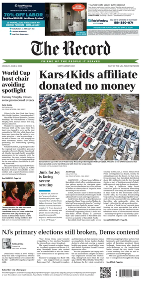Cover of The Bergen Record