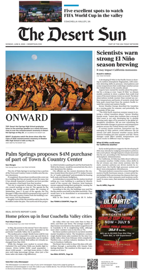 Cover of The Desert Sun