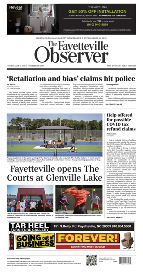 Cover of The Fayetteville Observer