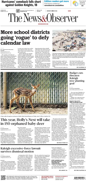 Cover of The News & Observer