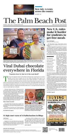 Cover of The Palm Beach Post