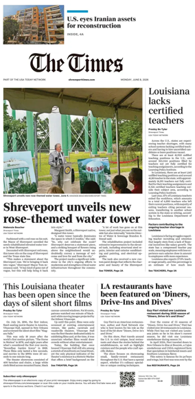 Cover of The Times (Shreveport)