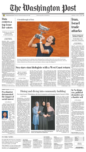 Cover of The Washington Post