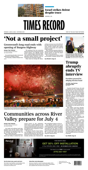 Cover of Times Record (Ft. Smith Southwest)