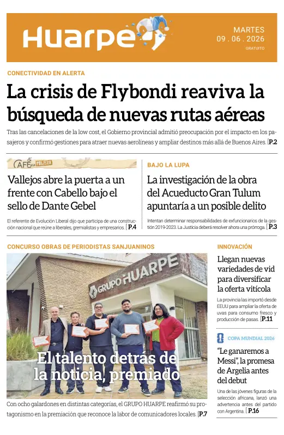 Cover of Diario Huarpe