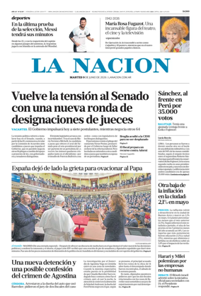 Cover of La Nacion