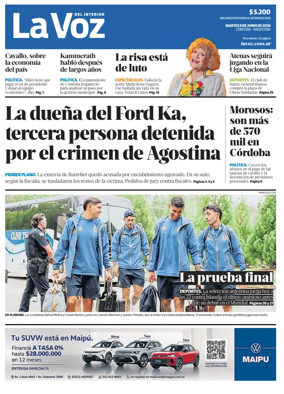 Cover of La Voz del Interior