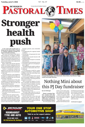 Cover of Deniliquin Pastoral Times