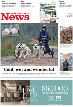 Cover of Shepparton News