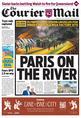 Cover of The Courier-Mail