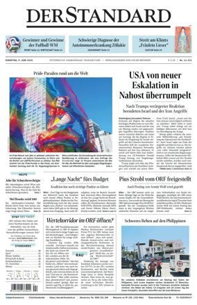 Cover of Der Standard