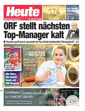 Cover of Heute - Niederosterreich Ausgabe