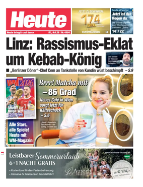Cover of Heute - Oberosterreich Ausgabe