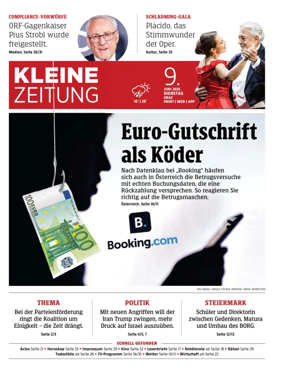Cover of Kleine Zeitung Steiermark