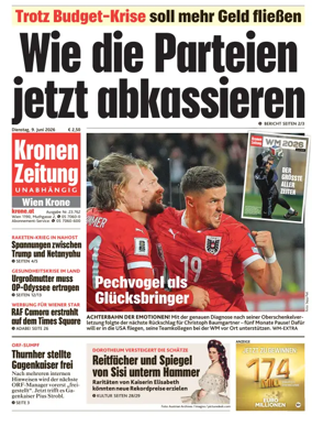 Cover of Kronen Zeitung