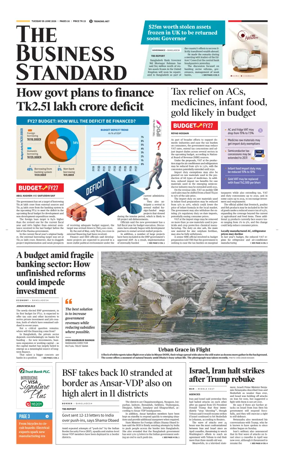 Cover of The Business Standard