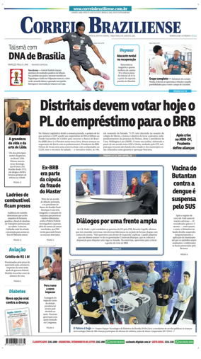 Cover of Correio Braziliense