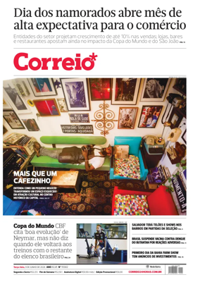 Cover of Correio da Bahia