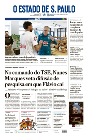 Cover of O Estado de S. Paulo