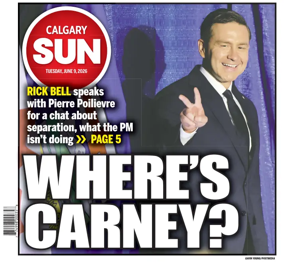 Cover of Calgary Sun