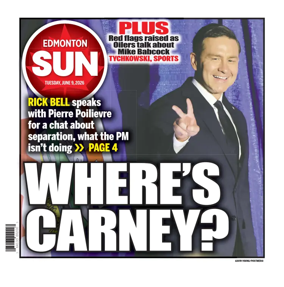 Cover of Edmonton Sun