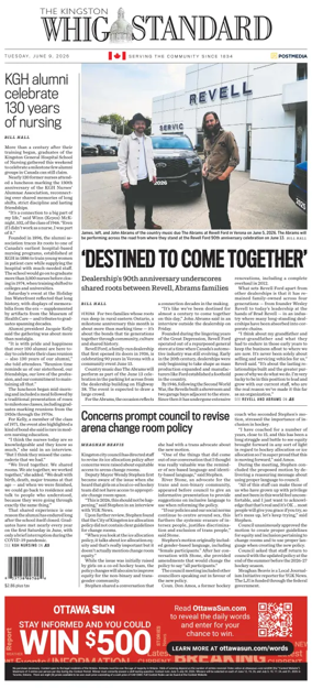 Cover of Kingston Whig-Standard