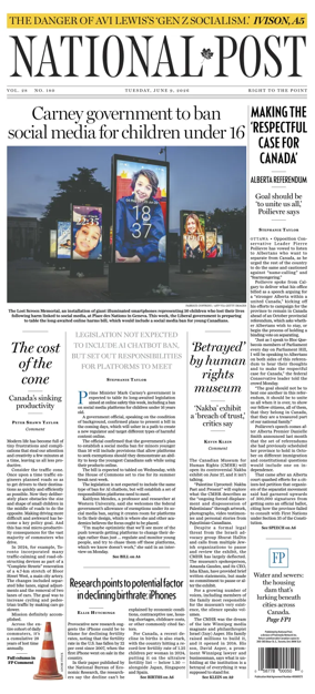 Cover of National Post - (Latest Edition)