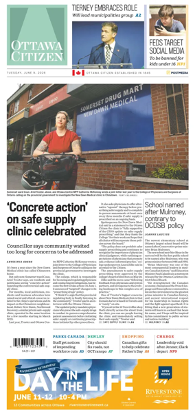 Cover of Ottawa Citizen