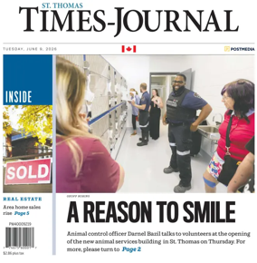 Cover of St. Thomas Times-Journal
