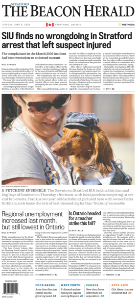 Cover of The Beacon Herald