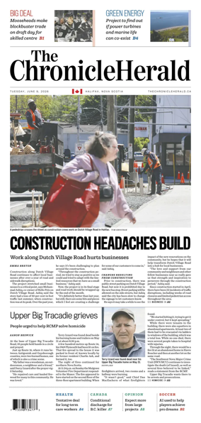 Cover of The Chronicle Herald (Metro)