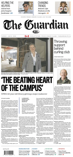 Cover of The Guardian (Charlottetown)