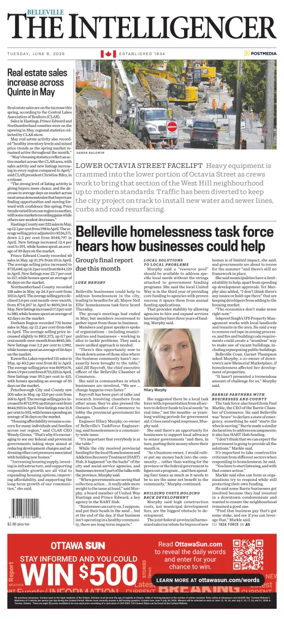 Cover of The Intelligencer (Belleville)