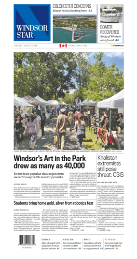 Cover of Windsor Star