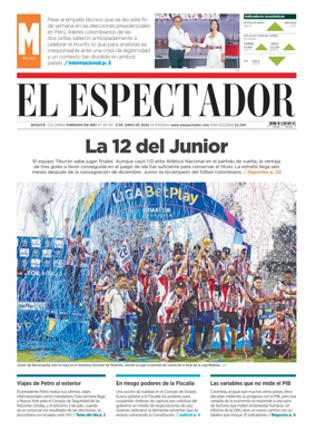 Cover of El Espectador