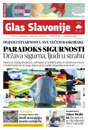 Cover of Glas Slavonije