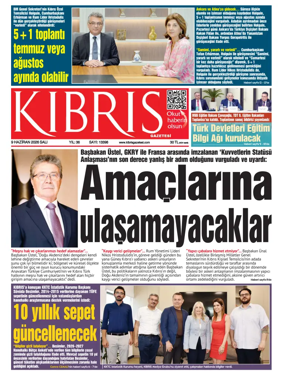 Cover of Kibris Gazetesi